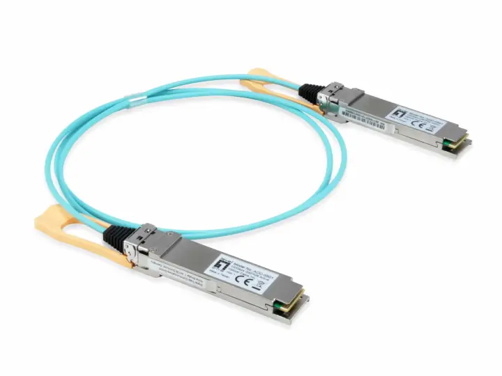 AOC-0501 red modulo transceptor Fibra óptica 103100 Mbit/s QSFP28 850 nm