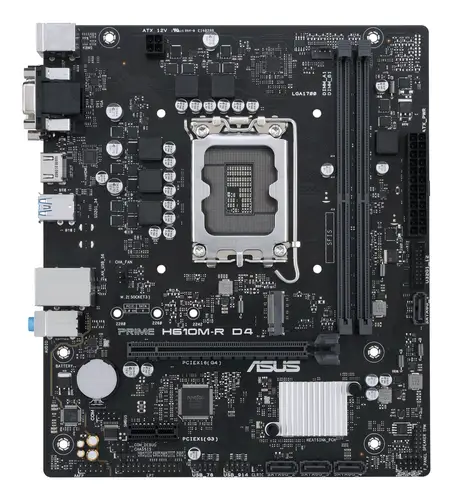 PRIME H610M-R D4 Intel H610 LGA 1700 micro ATX - Imagen 1