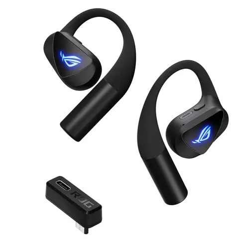 ROG Cetra Open Wireless Auriculares True Wireless Stereo (TWS) gancho de oreja Juego Bluetooth Negro - Imagen 1