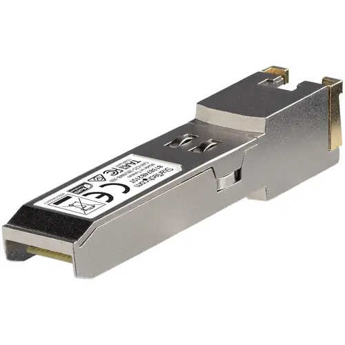 Módulo Transceptor SFP+ Compatible con HPE 813874-B21 - 10GBASE-T - SFP a RJ45 Cat6 / Cat5e - SFP+ Ethernet Gigabit de 10Gb - RJ45 - 30m - HPE BladeSystem, c-Class - Imagen 2