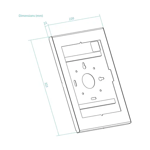 Marco Antirrobo para Tablets de 12,4 a 13, Negro - Imagen 9