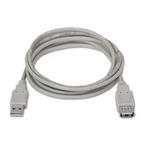 A101-0012 cable USB USB 2.0 1 m USB A Beige - Imagen 2