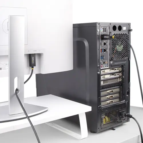 Cable Adaptador DisplayPort a HDMI de 2m - 4K 60Hz con HDR - Cable DP a HDMI 2.0b - Conversor Activo de Vídeo - Convertidor DisplayPort a HDMI - Imagen 8