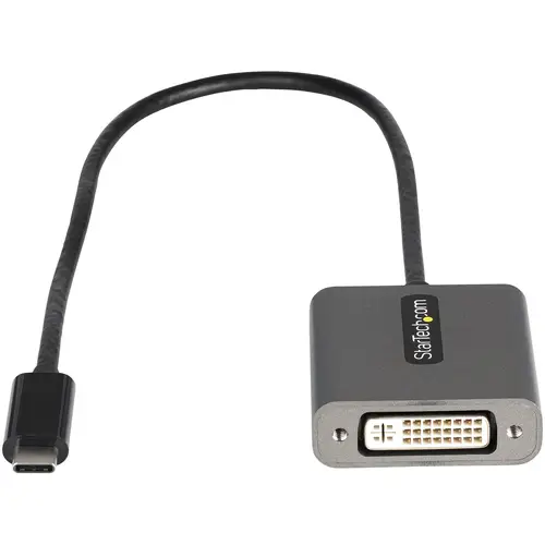 Adaptador USB C a DVI - Conversor de Vídeo USB Tipo C a DVI-D para Monitor/Proyector - Compatible con Thunderbolt 3 - Cable de Conexión de 30cm - Versión Mejorada de CDP2DVI - Imagen 2
