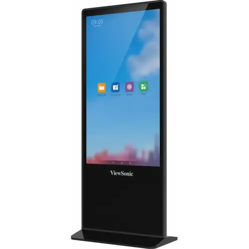 EP5542T pantalla de señalización Diseño de tótem 139,7 cm (55") LED 450 cd / m² 4K Ultra HD Negro Pantalla táctil Android 8.0 - Imagen 3