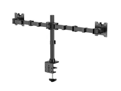 650177 soporte para monitor 88,9 cm (35") Escritorio Negro - Imagen 2