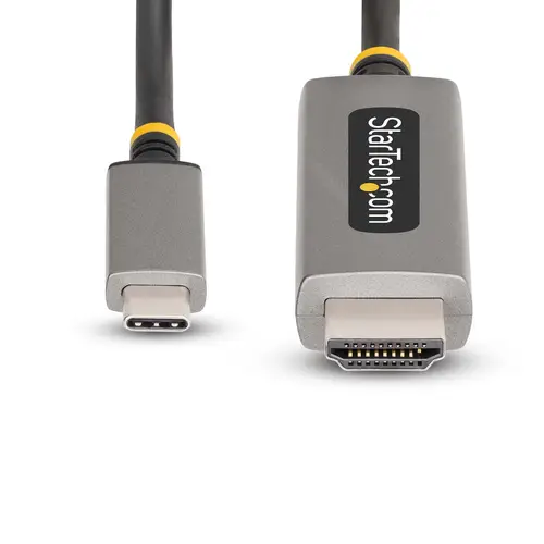 Cable Adaptador de 2m USB-C a HDMI - 8K 60Hz - 4K 144Hz - HDR10 - Cable Conversor de Vídeo USB tipo C a HDMI 2.1 - Modo Alt DP - Compatible con USB4/Thunderbolt 3/4 - Imagen 5