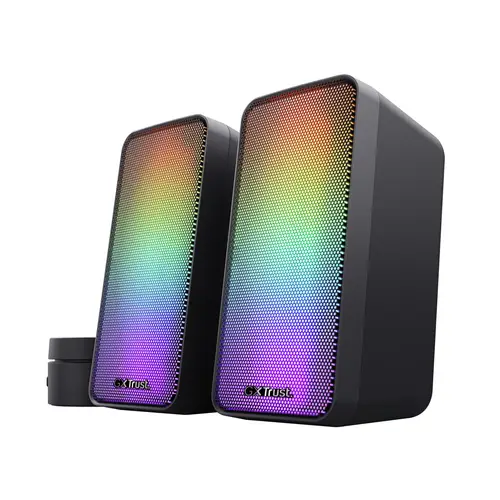 GXT 611 Wezz conjunto de altavoces 6 W PC/ordenador portátil Negro 2.0 canales 3 W - Imagen 2