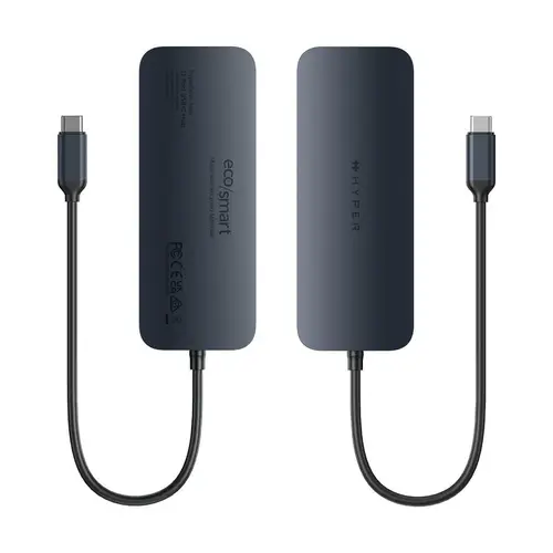 HD4006GL base para portátil y replicador de puertos USB 3.2 Gen 2 (3.1 Gen 2) Type-C Negro - Imagen 4
