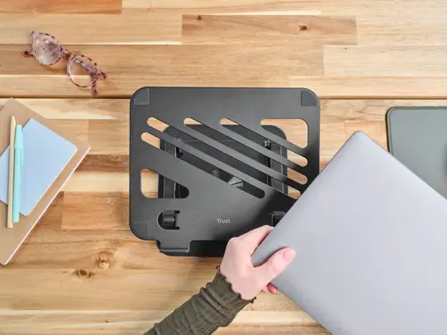 Zeff Soporte para ordenador portátil Negro 40,6 cm (16") - Imagen 10