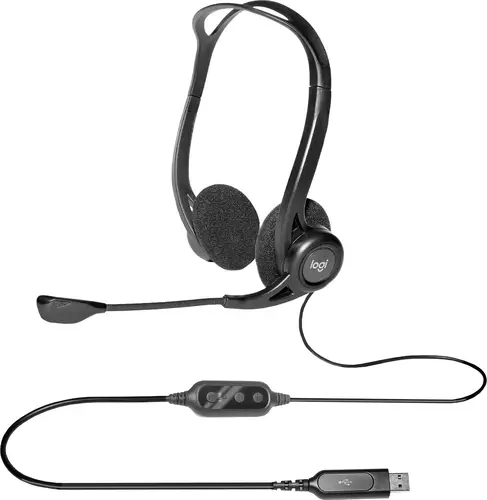 981-000100 auricular y casco Auriculares Alámbrico Diadema Llamadas/Música USB tipo A Negro - Imagen 4
