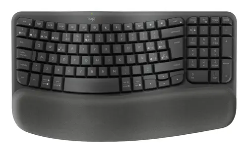920-012331 teclado Oficina RF Wireless + Bluetooth QWERTY Español Grafito - Imagen 3