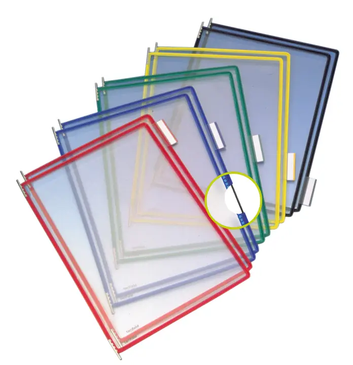 114001 accesorio de soporte para mostrar documentos Azul PVC Mont..