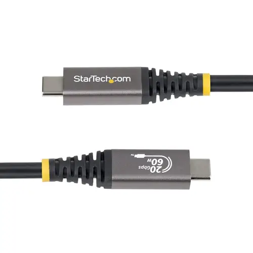Cable USB4 3m - Cable USB-C Certificado USB-IF - 20Gbps - PD 240W EPR - 4K120 - DP 2.1 - Cable USB Tipo C - Recubrimiento de TPE - Negro - Imagen 3