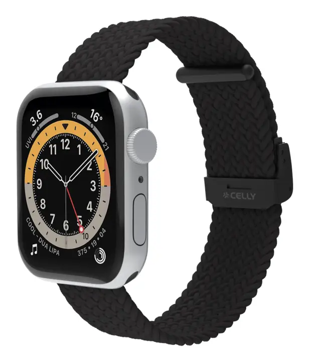 WBANDBRAIDEDBK pieza y accesorio para reloj Correa de reloj