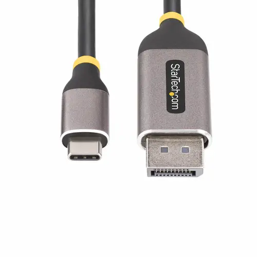 Cable Adaptador de Vídeo USB-C a DisplayPort de 3m -8K 60Hz - 4K 144Hz - HDR10 - Conversor de Vídeo USB Tipo C a DP 1.4 - Cable Convertidor Compatible con USB4/Thunderbolt 3/4 - Imagen 4