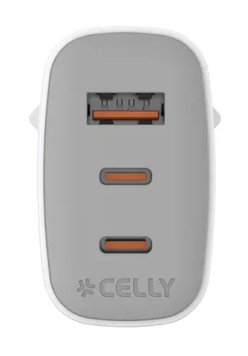 UPTC1USB2USBC65 cargador de dispositivo móvil Smartphone, Tableta, Teléfono Blanco USB Interior - Imagen 2