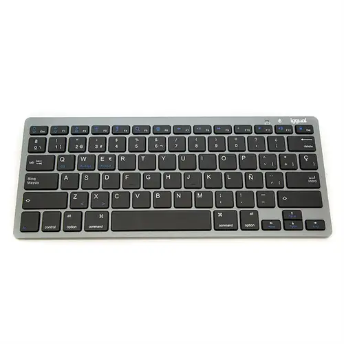 Teclado Bluetooth Slim TKL-BT negro - Imagen 1