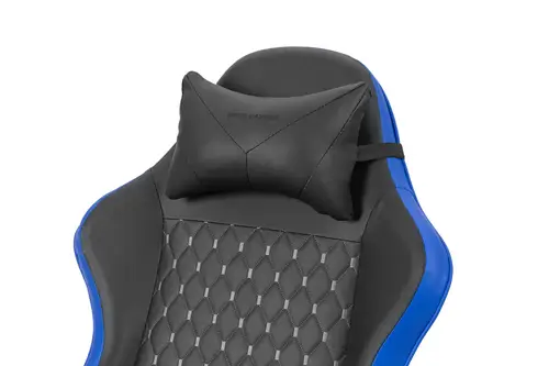 MGC-X Silla para videojuegos de PC Asiento acolchado Negro, Azul - Imagen 11