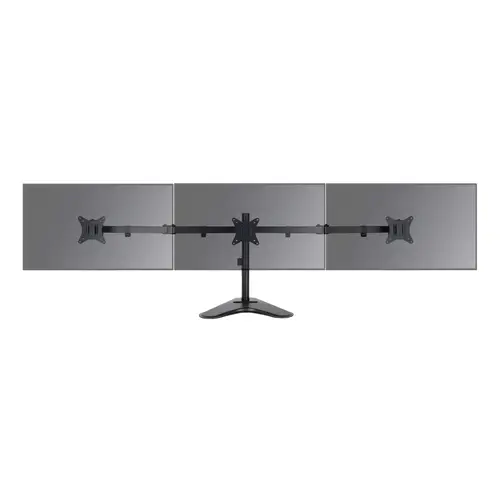 Soporte de Mesa para 3 Pantallas 17"-27", Negro - Imagen 3