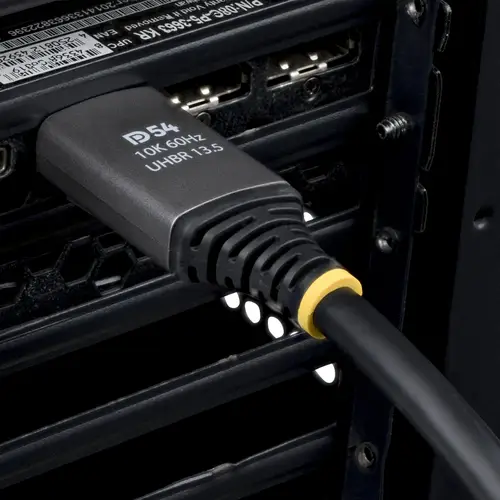 Cable DisplayPort 2.1 de 3m - Cable DP54 Certificado VESA - Cable DP 2.1 - 8K 60Hz, 10K 60Hz/8K 144Hz/4K 240Hz con DSC 1.2a Sin Comprimir - Cable para Monitor DP - Imagen 6