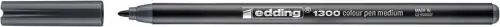 ROTUL.EDDING 1300 GRIS OSCURO - Pack de 5 unidades