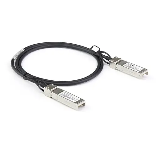 Cable de 1m Twinax SFP+ a SFP+ con Conexión Directa 10GbE- Compatible con DAC-SFP-10G-1M de Dell EMC - Cobre - DAC Transceptor/Mini GBIC Pasivo de Bajo Poder 10 Gbps - Imagen 3