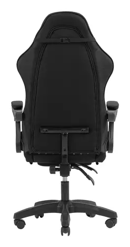 SILLA GAMER MARS GAMING MGCXFGRB NEGRA RECLINABLE REPOSABRAZOS AJUSTABLE REPOSAPIES COJINES ACABADO TEXTIL - Imagen 9
