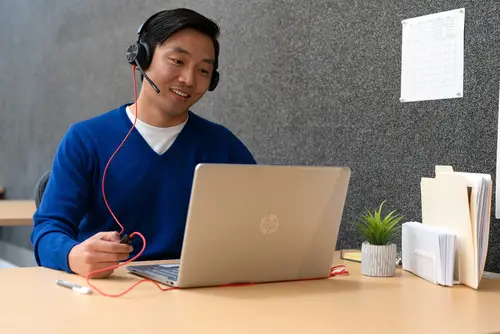 Auriculares estéreo Blackwire 8225 USB-C + Adaptador USB-C/A - Imagen 5