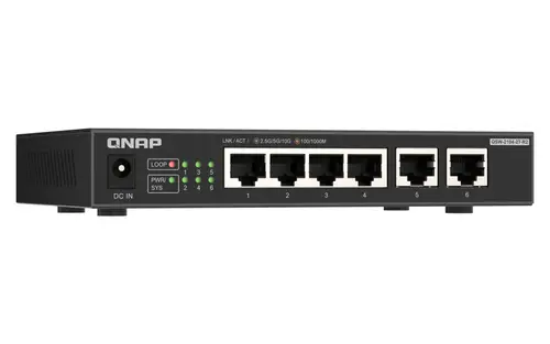 QSW-2104-2T-R2 switch No administrado 10G Ethernet (100/1000/10000) Escritorio Negro - Imagen 3