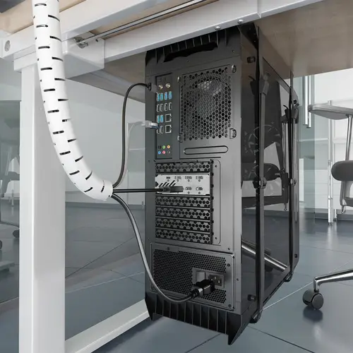 A151-0917 organizador de cables Universal Pasacables Blanco 1 pieza(s) - Imagen 3