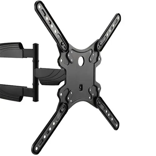 Soporte de Pared para TV de Movimiento Completo - Pantallas VESA de 32"-55" (35kg) - Soporte Universal para Pantalla Plana de Perfil Bajo - Brazo Articulado Resistente Ajustable en Inclinación/Giro - Imagen 6