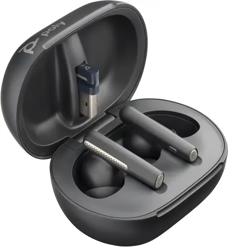 Intrauriculares Voyager Free 60+ UC M color Negro Carbono +Adaptador USB-C BT700 +Estuche de carga con pantalla táctil - Imagen 2