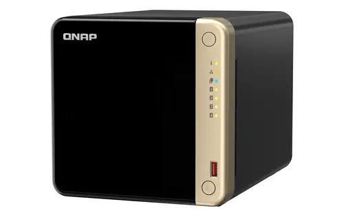 TS-464 NAS Torre Intel® Celeron® N5095 8 GB DDR4 0 TB QNAP QTS Negro - Imagen 5