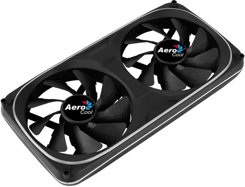 ASTRO24 Doble Ventilador PC 12cm ARGB LED Soporte Antivibración Negro - Imagen 8