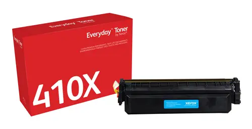 Everyday El tóner Everyday Cian de Xerox es compatible con HP 410X (CF411X), Capacidad alta - Imagen 1