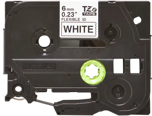 TZE-FX211 cinta para impresora de etiquetas Negro sobre blanco - Imagen 2