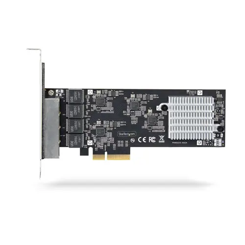 Tarjeta PCI Express de Red Ethernet 4 Puertos NBASE-T 2,5G - NIC I225-V - Tarjeta de Red de 4 Puertos para Ordenador de Sobremesa - Tarjeta PCIe de Red LAN - Imagen 5