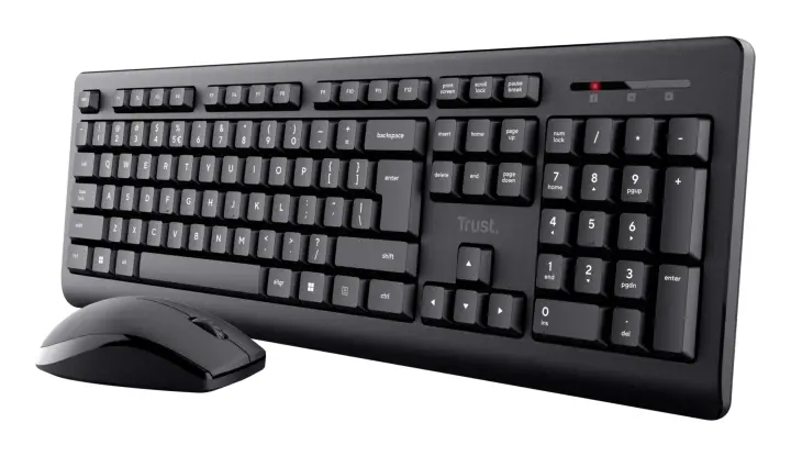 Primo teclado Ratón incluido RF inalámbrico QWERTY Español Negro