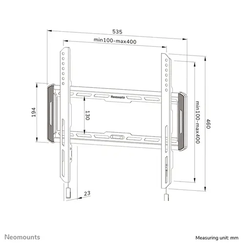WL30-550BL14 Soporte de pared para TV 32-75" - ultra plano - fácil montaje - Imagen 16