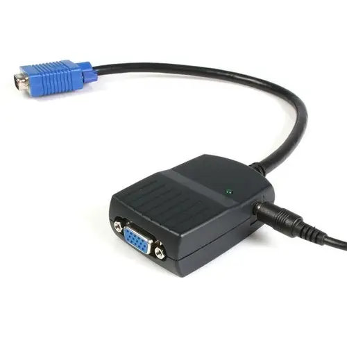 Duplicador Divisor de Vídeo VGA 2 puertos Compacto Alimentado por USB - Cable Splitter - Imagen 3