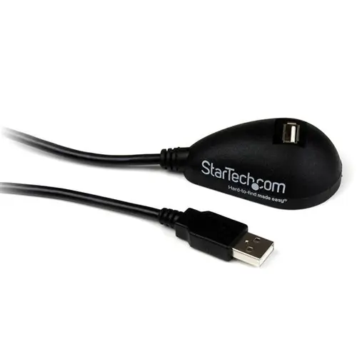 Cable de 1,5m de Extensión Alargador USB 2.0 de Sobremesa - Macho a Hembra USB A - Imagen 1