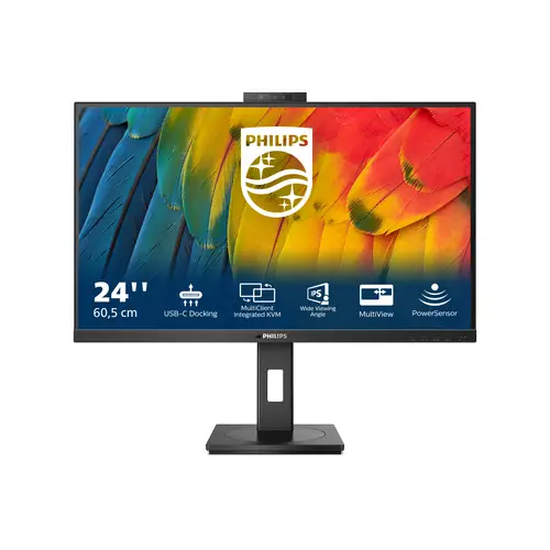 5000 series 24B1U5301H/00 LED display 60,5 cm (23.8") 1920 x 1080 Pixeles Full HD LCD Negro - Imagen 4
