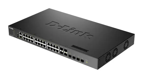DXS-3410-32XY switch Gestionado L3 Fast Ethernet (10/100) Negro - Imagen 3