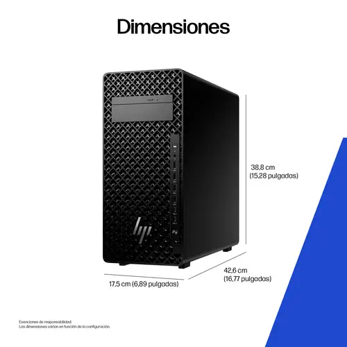 None Intel Core Ultra 9 285K 64 GB DDR5-SDRAM 1 TB SSD Windows 11 Pro Torre Puesto de trabajo AI Workstation, AI PC Negro - Imagen 3