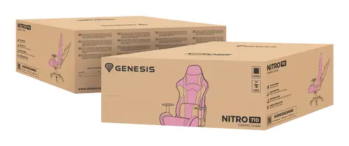 Nitro 710 Silla para videojuegos de PC Asiento inflable Blanco - Imagen 15