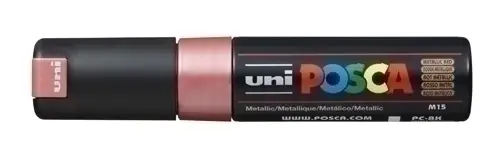 ROTUL.UNI-POSCA PC-8K  ROJO METALICO
