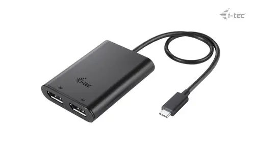 USB-C Dual 4K/60Hz (single 8K/30Hz) DP Video Adapter - Imagen 3