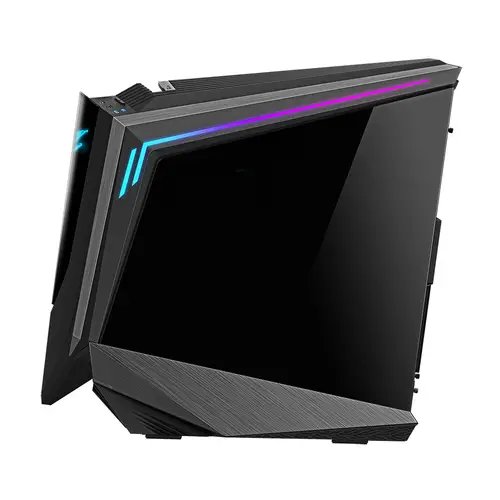 AORUS C700 GLASS Caja de PC  Torre completa, compatible con hasta E-ATX y radiadores de 420 mm, 5 ventiladores de 120 mm preinstalados, USB 3.1 Tipo-C, RGB Fusion - Imagen 4