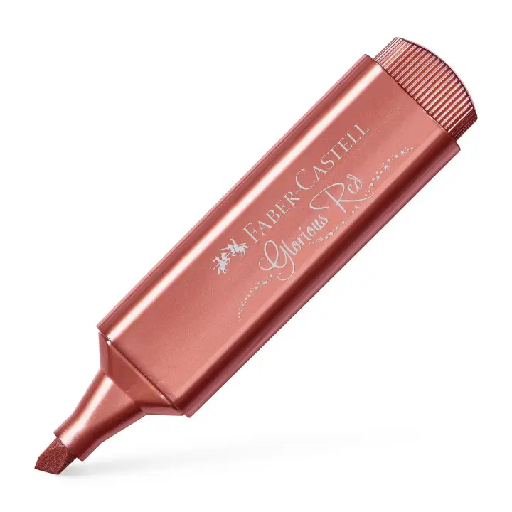 Textliner 46 marcador 1 pieza(s) Metallic red